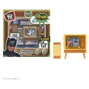 NIB DC Comics Original Batman Tiny Talking Toy TV Classics with Remote